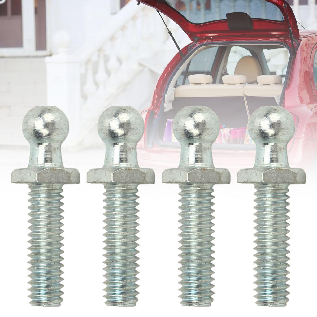 4Pcs 10mm Studs 5Celsius16‑18 Thread High Hardness Rugged Stable Studs Washers Kit for Tool Boxes RVs Cars