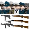WW2 Military Navy Series Soldier Figures Building Blocks  Navy Warrior Bricks Toys Gifts