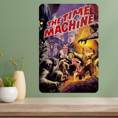 The Time Machine Classic Movie Metal Poster Sign 20x30cm（7.8x11.8inch）