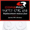 Corepad Skatez CTRL Sprime PM1 Wireless Mouse Sole 2set PTFE100% (CTRL)