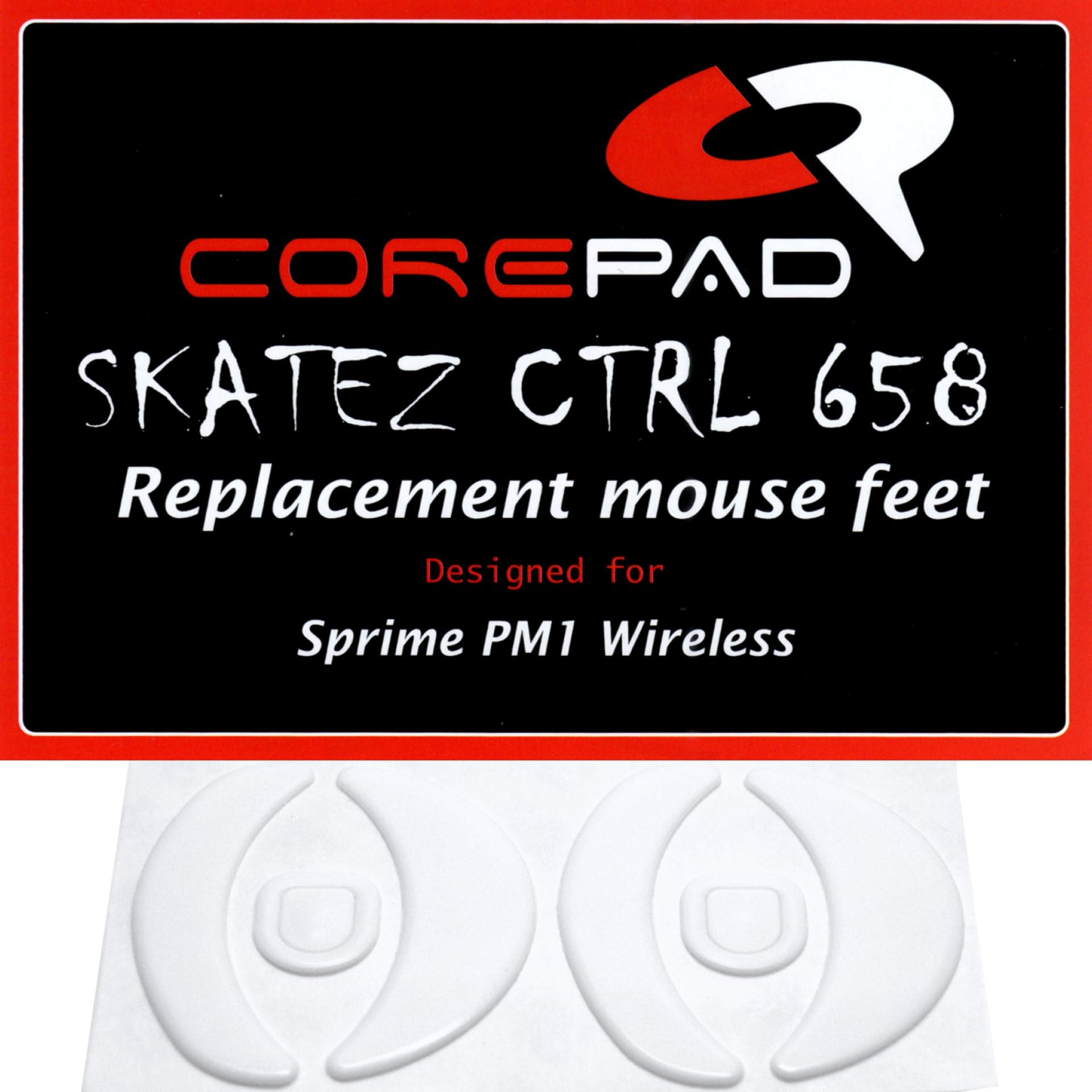 

Corepad Skatez CTRL Sprime PM1 Wireless Mouse Sole 2set PTFE100% (CTRL)