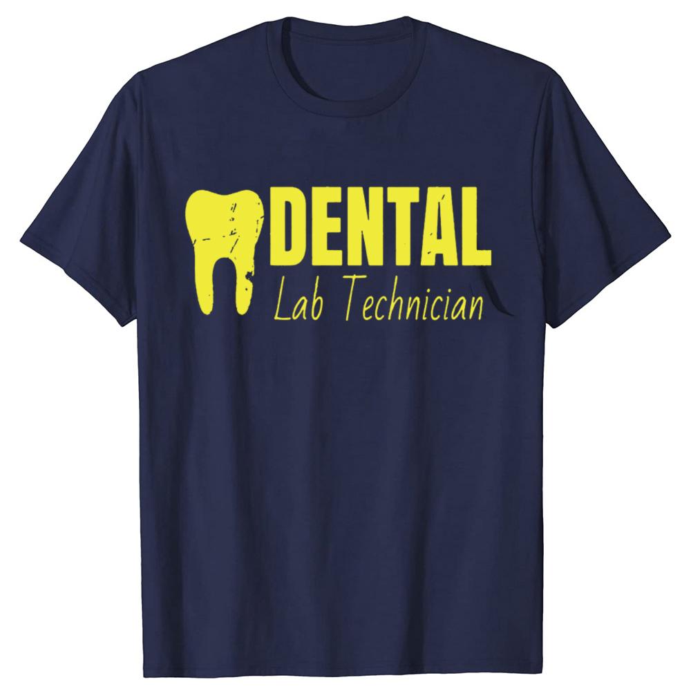 Funny Dental Lab Technician Dentist Floss T Shirts Birthday Gifts Mens Clothing Fashion Casual Loose Oversized T Shirt