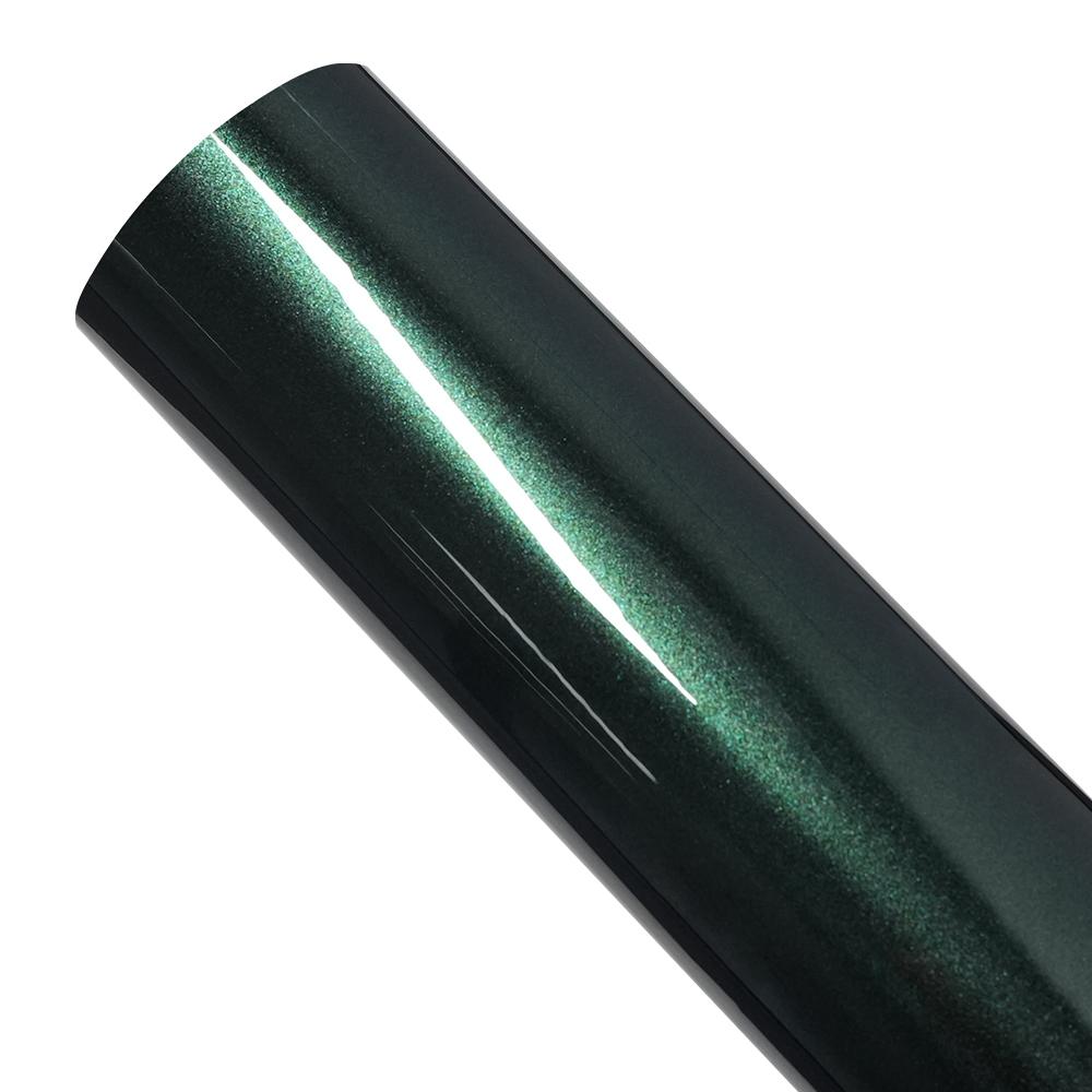 Car Sticker Metal Paint Dark Green Car Wrap Vinyl Film Color Change Film PET Bubble Free Decals PVC Sticker Car Accessories