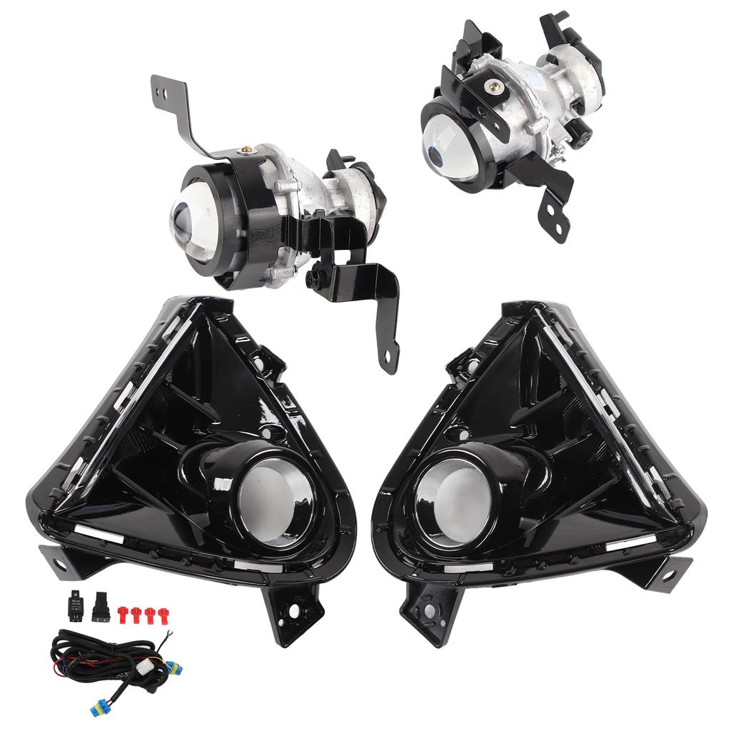 Fog Lamp Assembly with Bracket 45‑55LM LED Daytime Running Light Replacement for Accent 2021+