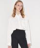 Lady Volume Minimal Oxford Shirt_Ivory