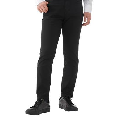 Beisia Men's Stretch Skinny Pants, Hatalakku Pants, Slim Fit Jeans, Chinos, Slacks, Black, Solid Color, Neat and Casual, Business, Commuting, Office W