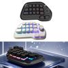 17 Key Hot Swappable Mechanical Number Pad with VIA Programmability USB wireds Connection and RGBs Backlit PBT Keycaps for Laptop PC
