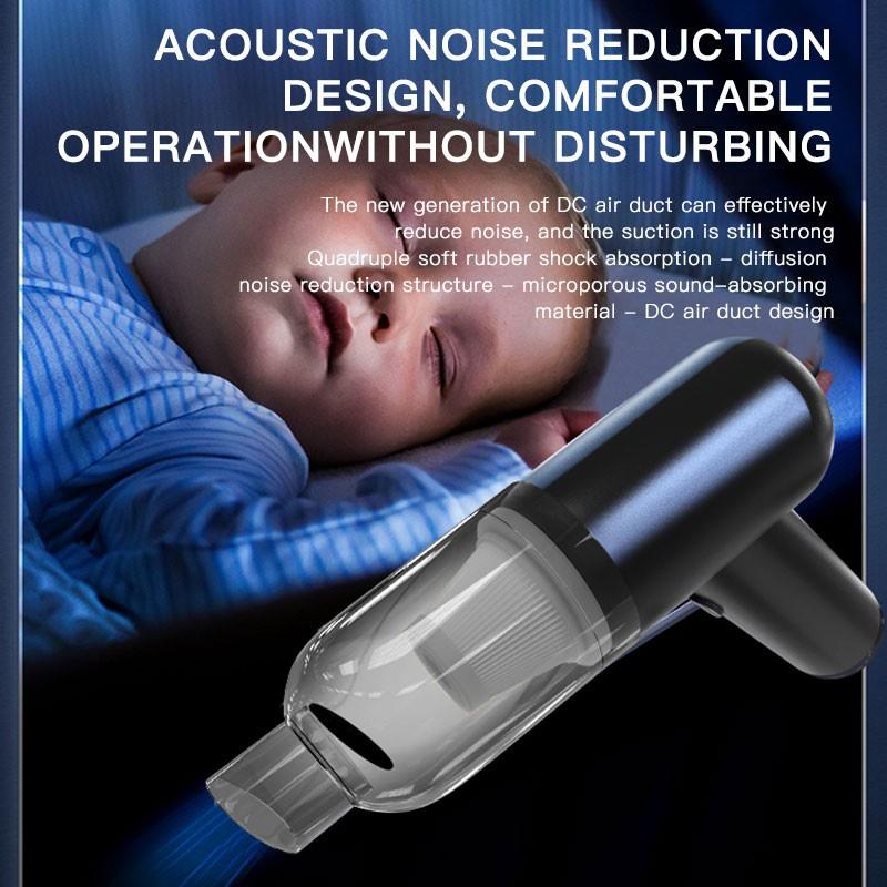 Nowy 3 w 1 bezprzewodowy odkurzacz samochodowy przenośny 10000Pa odkurzacz samochodowy 120W dużej mocy ręczny mini odkurzacz domowy