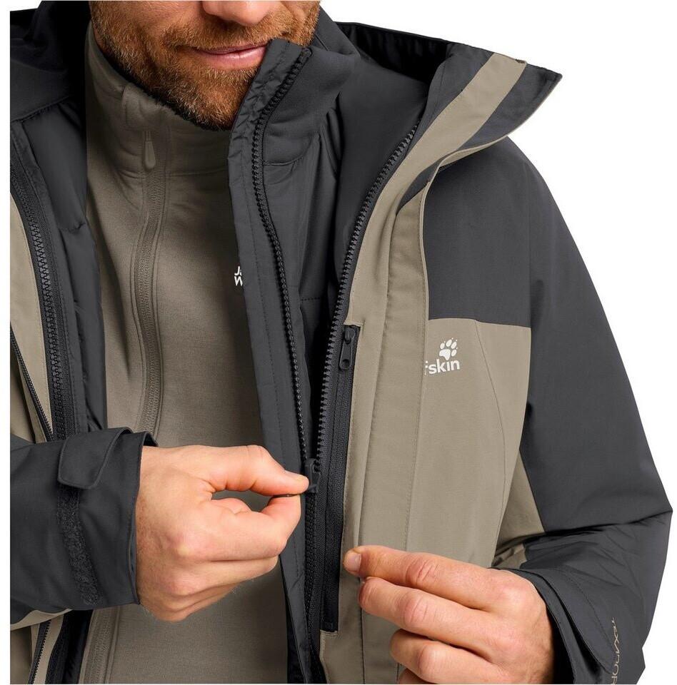 Куртка Jack Wolfskin Wild Places 3in1 Jacket Men Waterproof 3-in-1 Jacket Men beige Linen (A65257_5940)