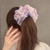 Women Hair Scrunchies Chiffon Floral Printed Hair Band for Girls Ponytail Holder Rubber Bands Hair Ties Hair Accessories Gifts