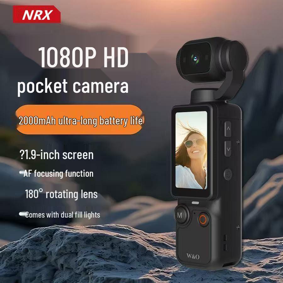 Ultra HD Pocket Digital Camera - Anti-shake Vlog & Sports Recorder for Outdoor Cycling