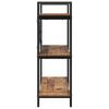 Vintage Wood Bookshelf 100 x 33.5 x 102 cm Engineered Wood
