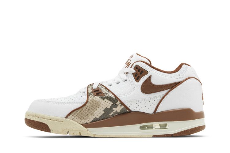 Men's Sneakers Nike Air Flight '89 Low SP Stussy Pecan White/Pecan/Fossil