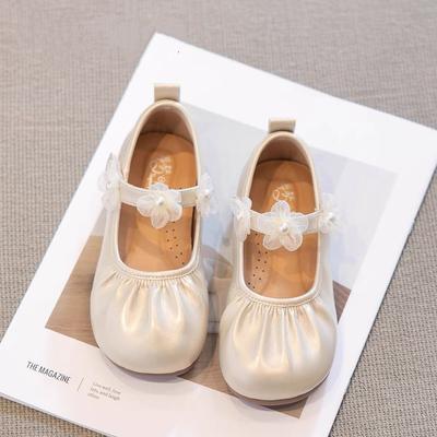 Girls' Princess Shoes 2025 New Children's Small Leather Shoes Soft-soled Small Fragrant Single Shoes Girls' Baby Shoes Spring Ladyshoes