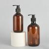 3Pcs 300/500Ml Portable Empty Pump Dispenser Bottles Cylinder Shampoo Lotion Durable Refillable Containers For Liquid Soap