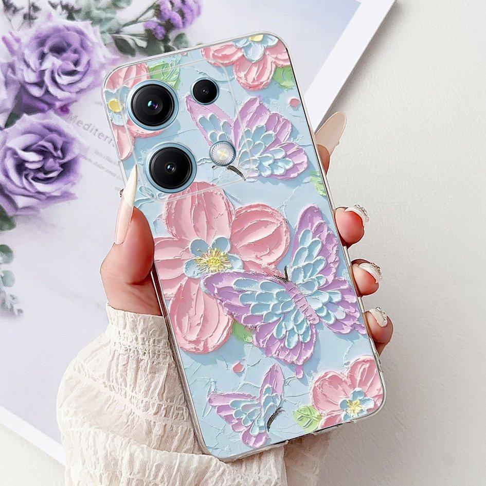 New Case For Xiaomi Redmi Note 14S Cover 2025 Popular Cartoon Astronaut Soft Silicone Clear Cover For Redmi Note14s 4G Shell New