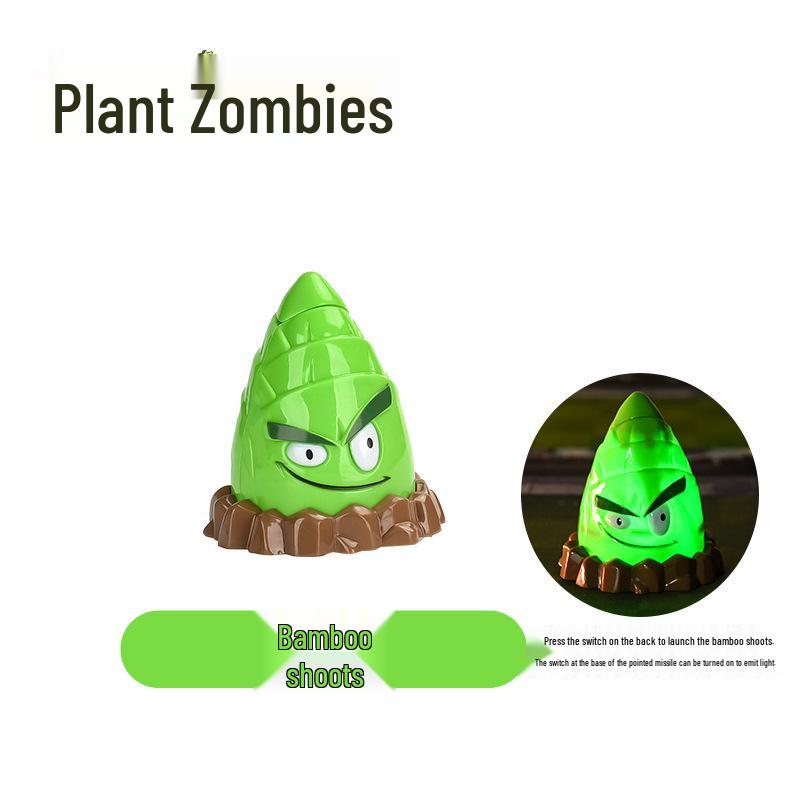 Plants Vs. Zombies Toy Set: Bewitching Mushroom, Fish Hook, Grassland Mine, Flaming Tree, Poison Pea