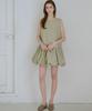SLOWLOLLI Pumpkin Puff Mini Dress_4 Colors