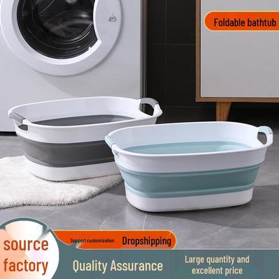 Premium Foldable Baby Bathtub: For 0-3 Year Olds, Sit or Lie, Rectangular Design