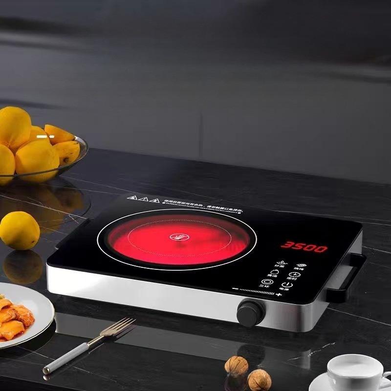 3500W High Power Induction Cooker Desktop Intelligent Electric Ceramic Stove Kitchen Cooking Appliance