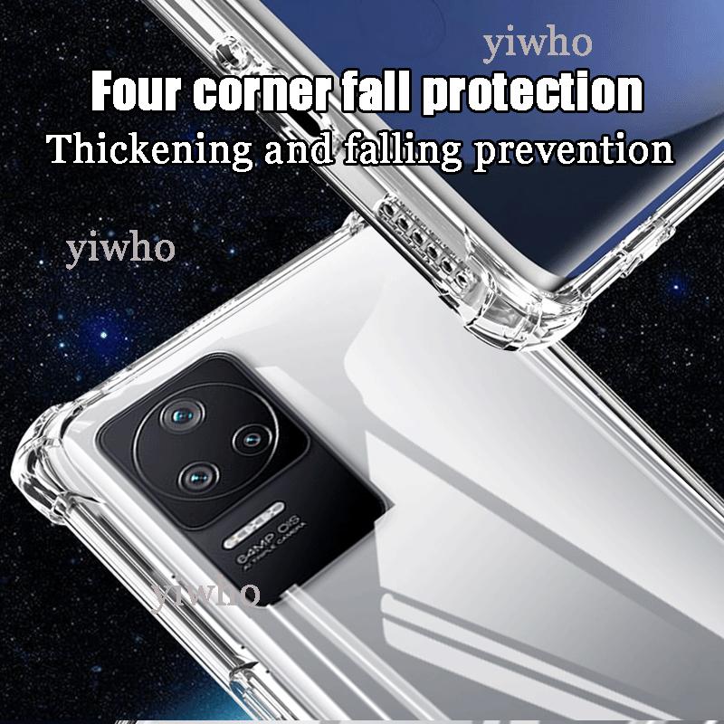 F4 Luxus Klar Weiche Silikonhülle Für Xiaomi POCO F4 Stoßfest Transparent POCO POCCO F 4 Handyhüllen Rückseiten