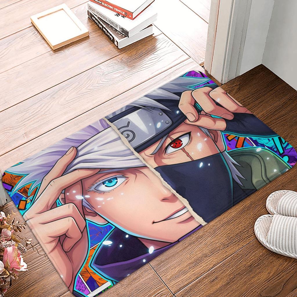 Itachi Uchiha Narutos Anime Doormat Non-Slip Entrance Bathroom Kitchen Floor Door Mats Garden Rug Carpet Footpad