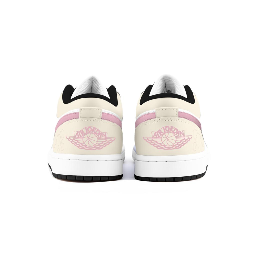 Jordan Air Jordan 1 Powder Blade Abrasion Resistant Abrasion Resistant Low Top Vintage Basketball Shoes Unisex DC0774-101(Team1510-)