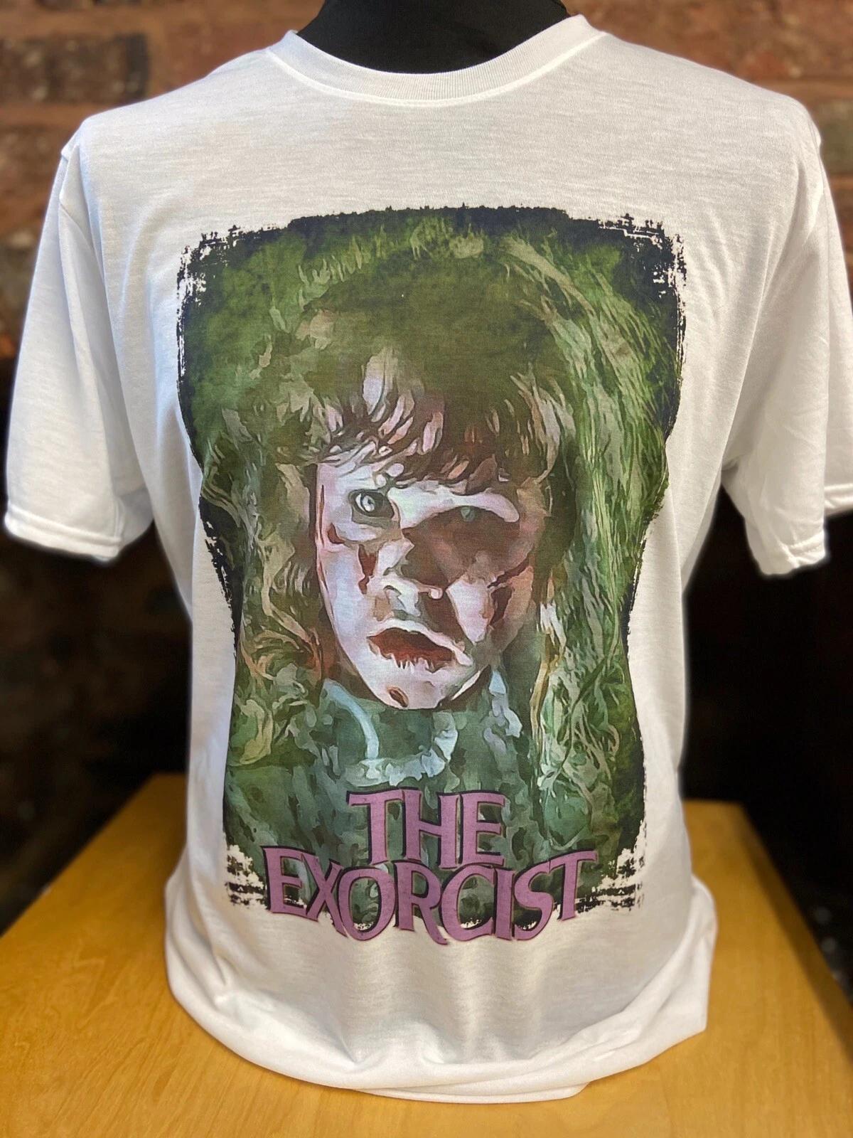 

The Exorcist 100% Cotton T-shirt Mens Tees Top - Mens & Womens sizes S-XXL - Regan Linda Blair horror Cult 2XL