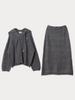 Mejongleuhaleu Romance Knit Set (Round Neck Knit + Skirt + Balaclava) 4 Colors