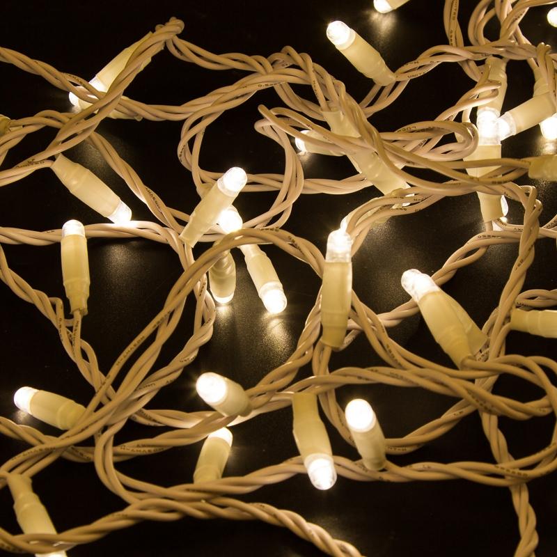 

Garland Neon-night thread 10m Constant Glow White Pvc 230v Color Warm White 305-166