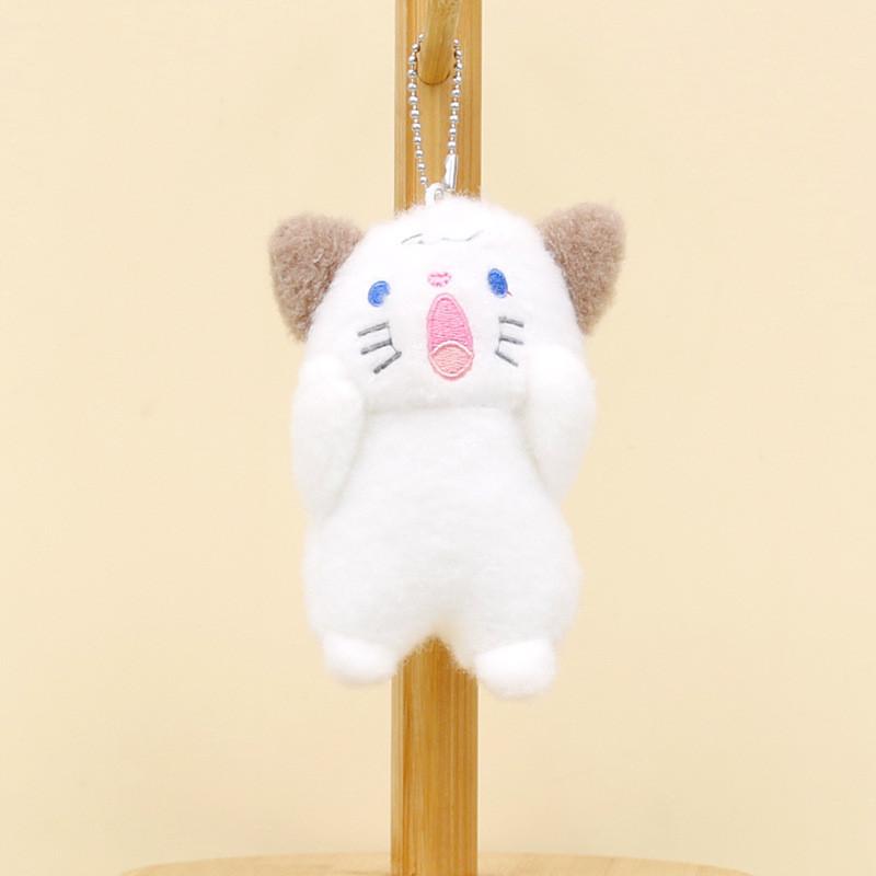 Cute Plush Bunny Keychain Adorable Rabbit Toy Soft Stuffed Animal For Bags And Gifts