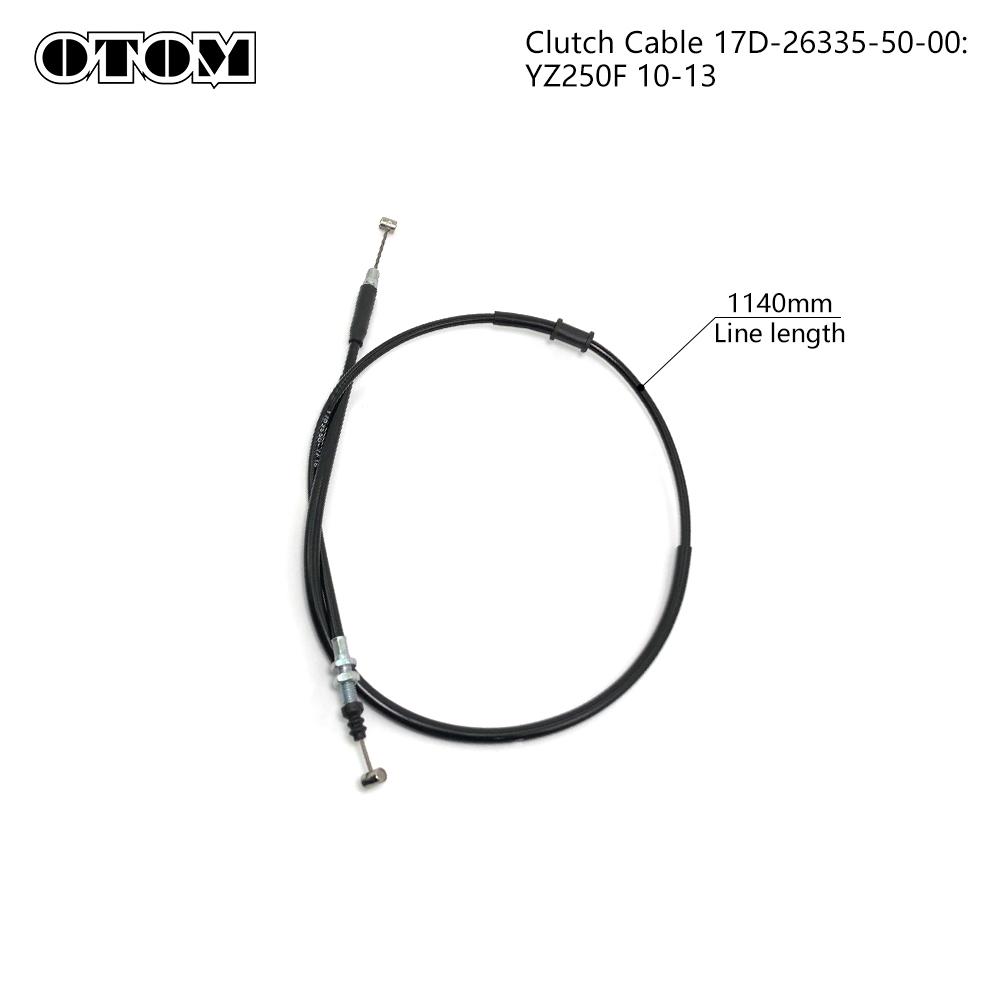 Motorcycle Clutch Cable Throttle Cable Emergency Brake Wire Oil Line For YAMAHA YZ250F YZ450F WR250F WR450F Off-road Dirt Bike