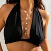 European & American Irregular Baroque Faux Pearl Bikini Chain - Sexy Fashionable Body Ornament