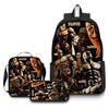 Cartoon Printing Casual Shoulder Bag Junior High School Students Large Capacity Backpacks