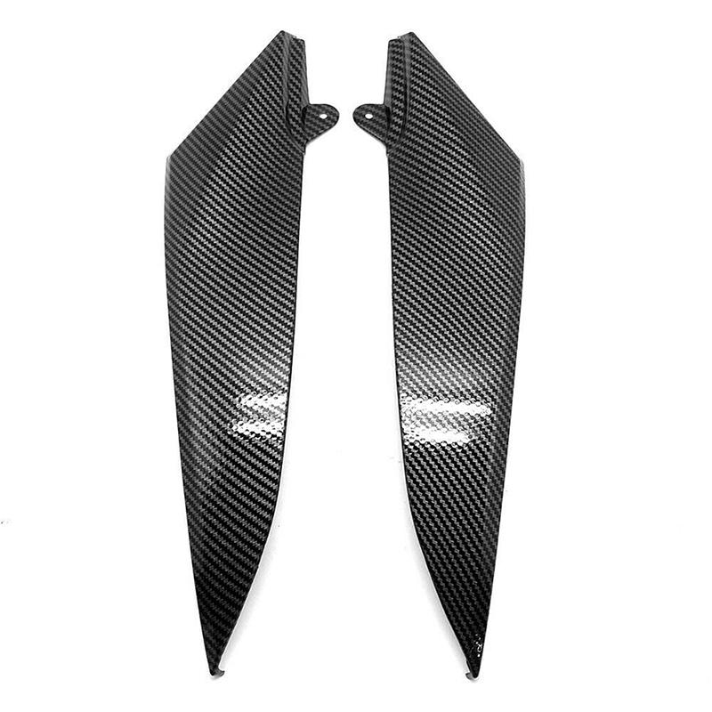 Carbon Fiber Gas Tank Side Panels Cowl Trim Fairing Cover Left Right Pair for Yamaha YZF R1 YZFR1 2004-2006 Motorcycle Styling Tuning Accessories