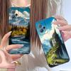 Mountain Forest Mobile Phone Case for Huawei P60 P50 P40 P30 P20 P10 P9 P8 Pro Lite Plus Colorful Printing Cover Luxury Pretty