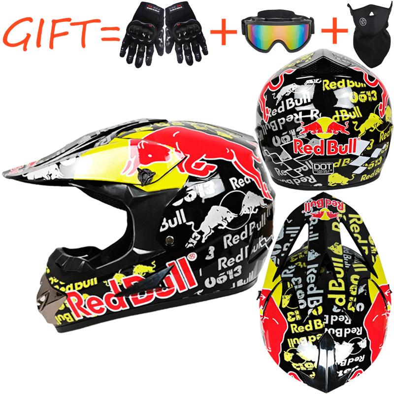 Unisex Four-Season Helmet Set: Off-Road Karting, Beach Car, Mountain Biking, Downhill