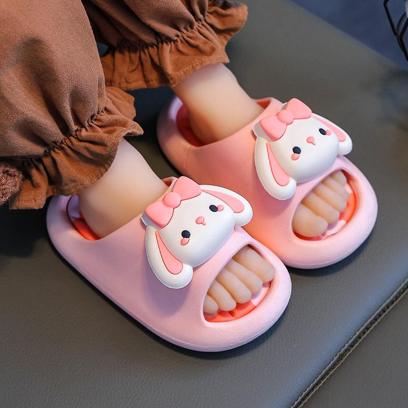 Summer Children's Sandals Girls Princess Non-Slip Soft Sole Parent-Child Indoor Bath Boys Baby Sandals