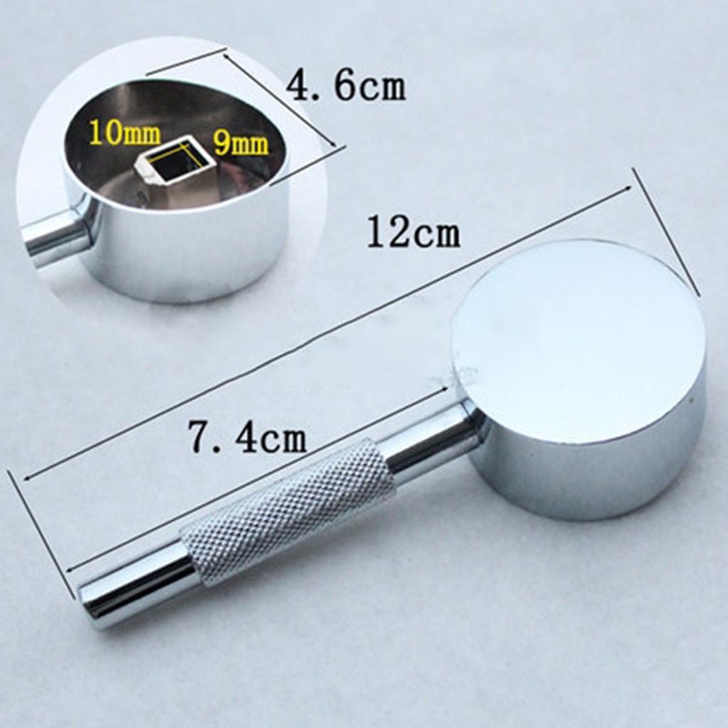 Trip Lever Water Tap Handle Replacement Faucet Tap Handle Zinc Alloy For Kitchen Bathroom Products Chrome Plated Smooth Glossy