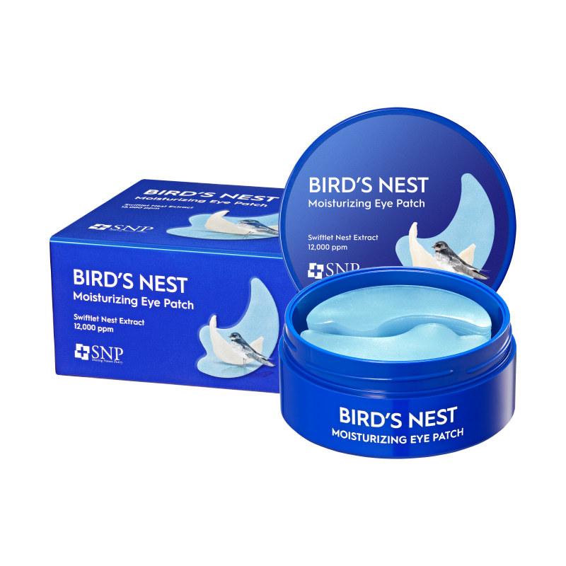 SNP Bird`s Nest Moisturizing / Gold & Collagen Firming Eye Patch 60ea/ Moisturizing, Korean Cosmetics, Kbeauty