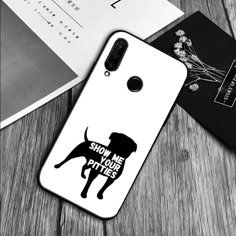 

Pitbull Dog For Huawei Nova Y70 Y91 Y61 Y72 Y73 Y90 Y60 3i 7i 8i 11 12i 9 10 SE P20 P30 Pro P40 Lite Case Huawei Nova 9