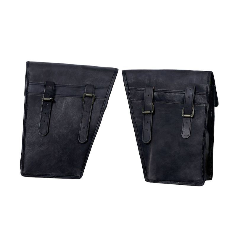 Kaufe Leder-Fahrradtasche, Satteltasche, Packtasche, 2er-Set, Fahrradtaschen  fr beide Seiten zum Preis ab 94 | Joom