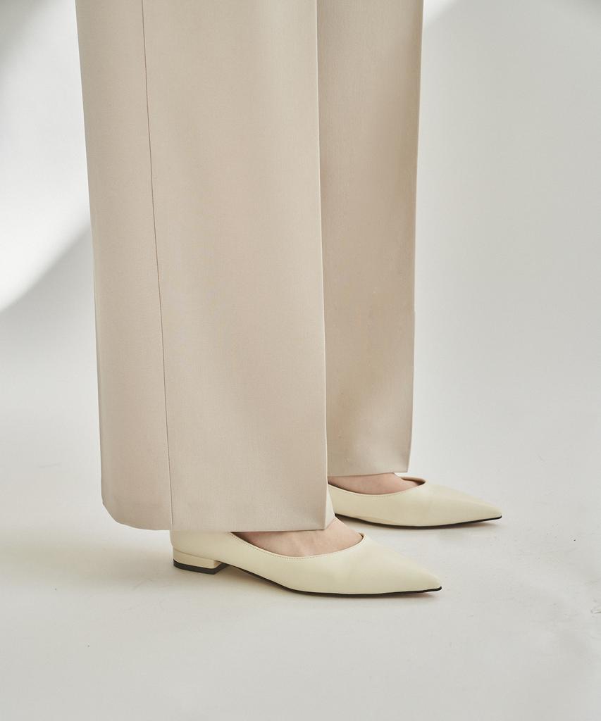 Kkeulle Rune Wide Pants_Beige