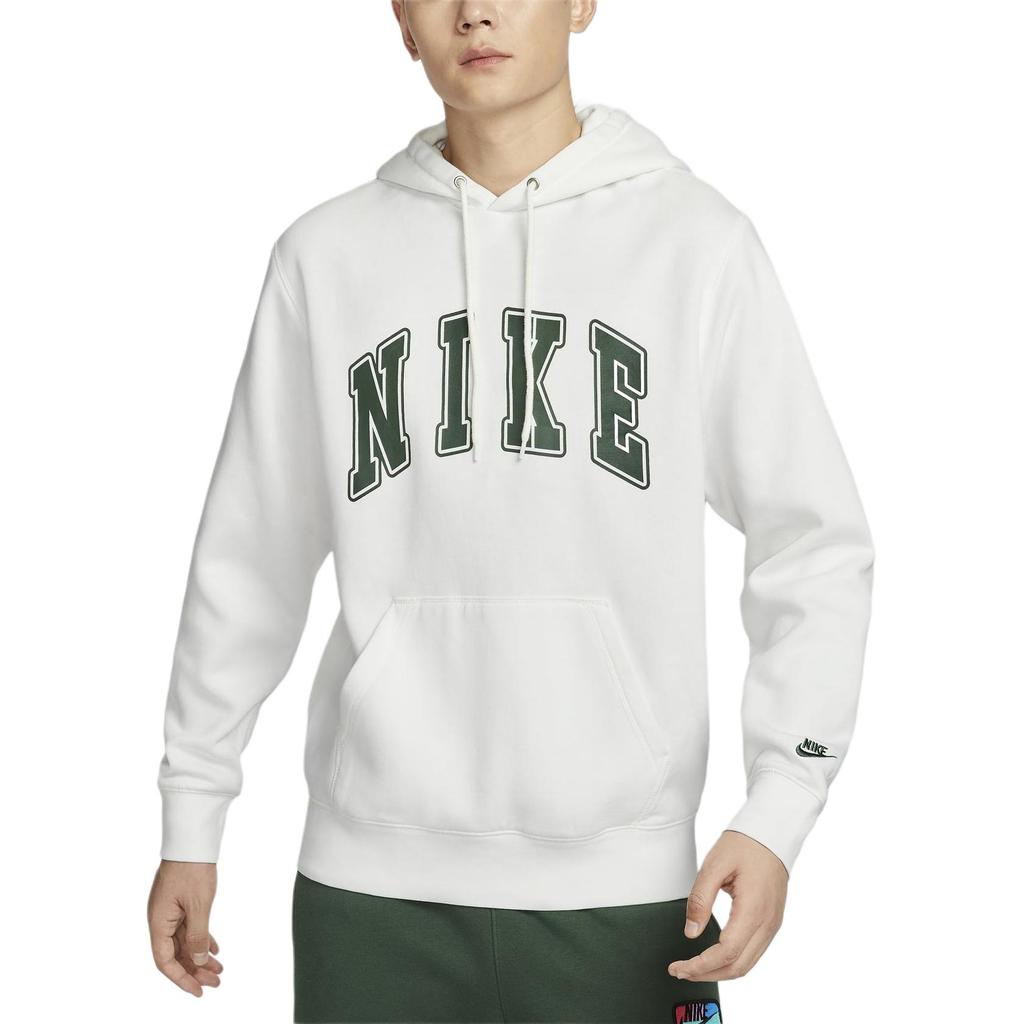 Nike Club Sweatshirt Men's Sail White/Fir Green FZ0872-133