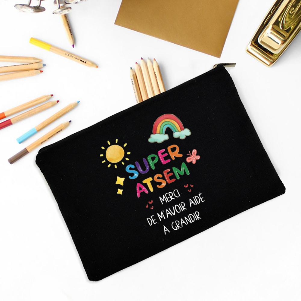 

I m A Really Great Atsem Printed Pencil Bag Stationery Bags Travel Makeup Pouch Toiletries Bag Teacher s Day Gift for Teachers