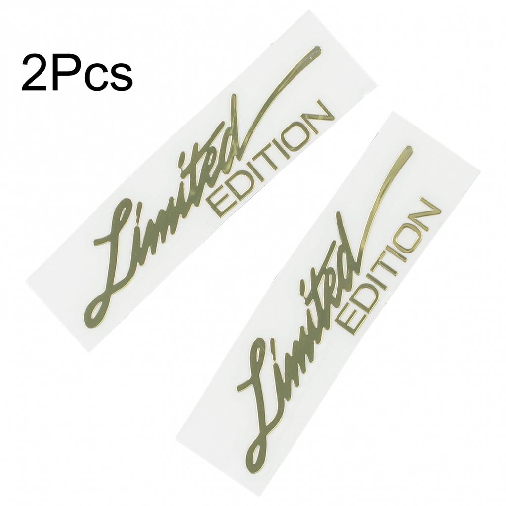 Car Emblem Sticker Stylish Vehicle 2pcs Accessories
