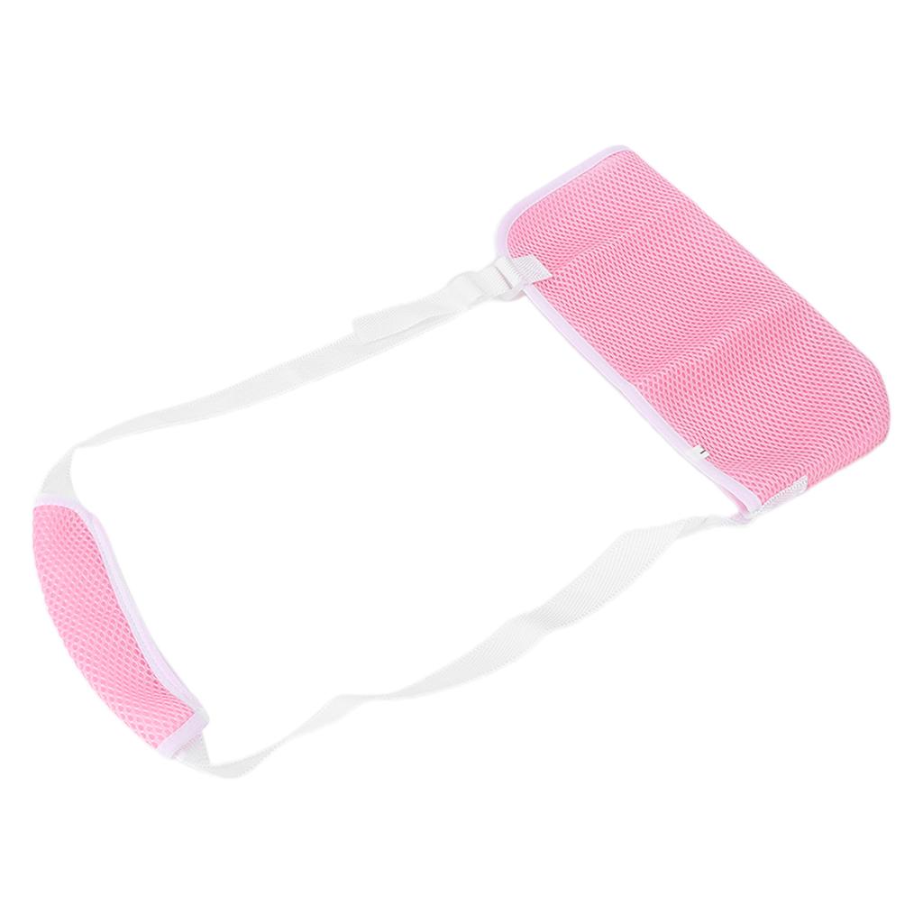 Arm Shoulder Sling Breathable Mesh Adjustable Strap Simple Operation Elbow Stabilizer for Fracture SprainL