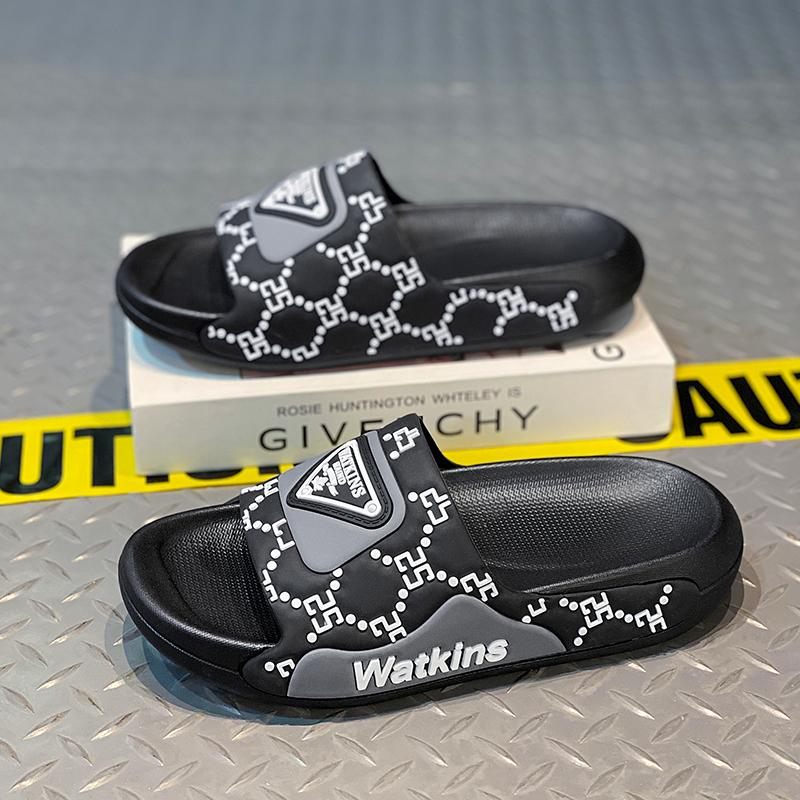 Couples sandals New Large size casual slipper men's shoes thick sole light EVA women's sandals Fashion sports beach shoes slides
