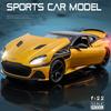 New 1:24 Aston Martin Superlaggera Alloy Diecasts & Toy Vehicles Metal Toy Car Model Sound and light Collection Kids Toy