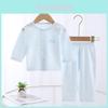Baby Sommer Baumwoll-Pyjama-Set Mit Antibakteriellem Stoff Für Neugeborene Säuglinge